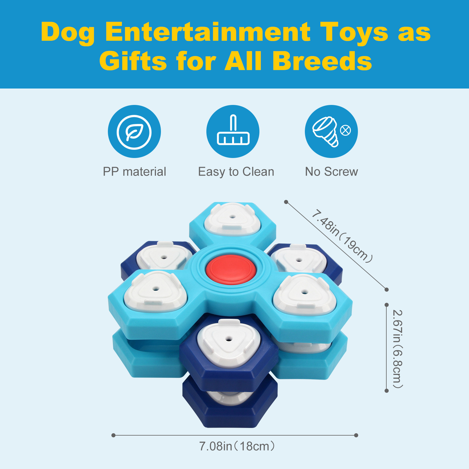 Scratch & Treat Interactive Dog Nail Puzzle Toy