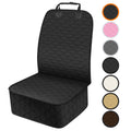 NECKORY Dog Car Seat Cover Front Dog Car Seat Cover Nonslip Scratch-Proof Waterproof Pets Car Seat Covers SUV Trucks Sedans Car Seat Protector for Dogs - M Black